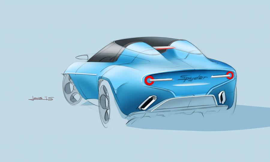 Эскиз Alfa Romeo Disco Volante Spyder (1 of 7) 2016 года  (фото 33 из 47)